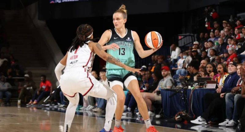 Leonie Fiebich did exactly what Liberty needed — and then some — in win