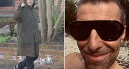 Liam Gallagher posts rare selfie sunbathing at his south of France villa ahead of Oasis reunion