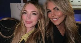 Lindsay Lohan, 38, shared a sweet tribute to her mom Dina, 62, on Mother's Day Sunday, sparking 'sister' comparisons from fans