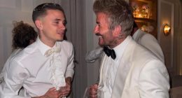 Listen as David Beckham plays We Are Family VERY loudly at 50th birthday bash as neighbours complain amid toxic feud