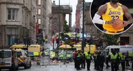 Liverpool minority owner LeBron James reacts to Premier League parade tragedy