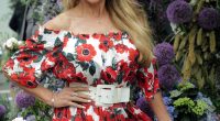 Lizzie Cundy looks incredible as she enjoys boozy lunch with female friends after visiting the Chelsea Flower Show