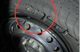 Chaos on the M1: A truck spill leaves hundreds stranded with flat tyres -  debris stretches over 25km