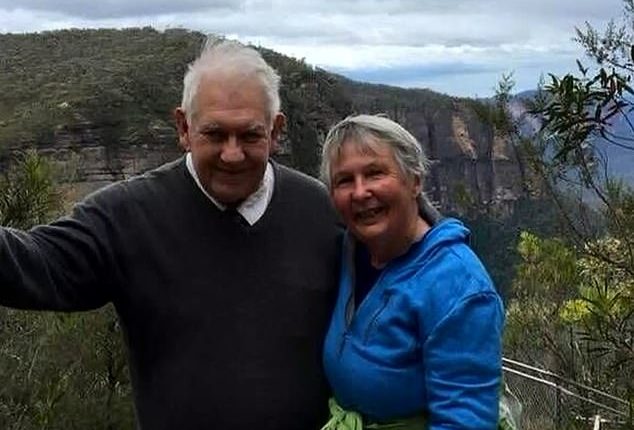 Church organist and retired lay pastor Edward 'Ted' Grantham (pictured with wife Anne) was killed in a house fire early Wednesday