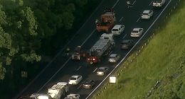 Drivers heading south on the M1 were forced to a halt following the scrap metal spillage on May 2, prompting major road closures