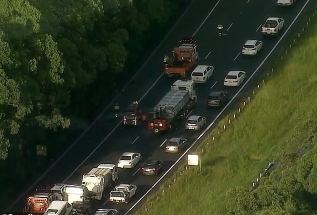 Drivers heading south on the M1 were forced to a halt following the scrap metal spillage on May 2, prompting major road closures