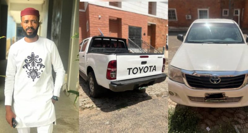 Man raises alarm as police officer sells him stolen Hilux