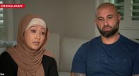 Melbourne couple Liz and Mouhamad Darwish (pictured together) are seeking legal action against two hospital in west Melbourne