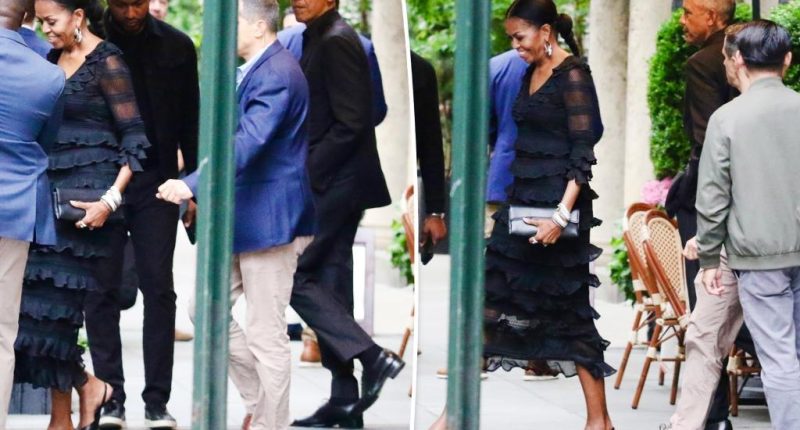 Michelle and Barack Obama spotted on romantic NYC dinner date after squashing split rumors