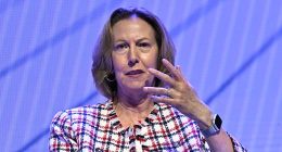 Woodside CEO Meg O'Neill claimed young people were hypocritical by rallying against fossil fuels but embracing brands like Temu and Shein