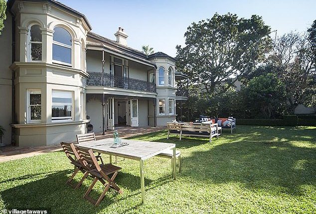 David Thompson, the owner of the five-bedroom villa (pictured), has been left 'devastated' by the felling