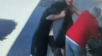 Sean Lloyd McLachlan, 39, was arrested on Wednesday after he allegedly attacked a 92-year-old woman in Williamstown at about 12.20pm