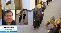 New video shows indicted judge facing off with ICE agents inside courthouse before allegedly helping Mexican national evade detainment: Reports