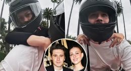 Nicola Peltz believed to be behind ‘hostage’ Brooklyn Beckham’s bizarre motorcycle video: report