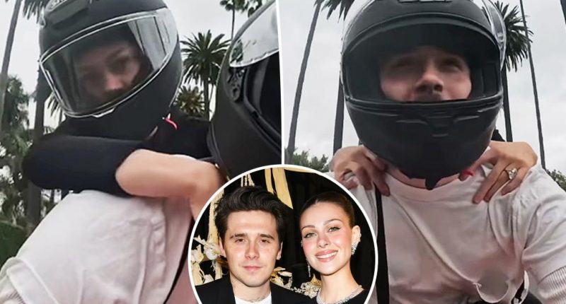 Nicola Peltz believed to be behind ‘hostage’ Brooklyn Beckham’s bizarre motorcycle video: report