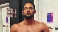 Noughties pop star looks unrecognisable as he flexes his muscles 23 years after finding fame as a school kid