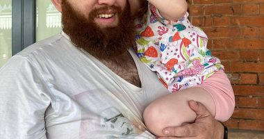The 39 year-old dad realised he needed to make a change when he struggled with his mobility at work.