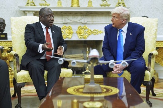 Oh My: Trump Forces South African President to Watch Genocide Calls From His Supporters