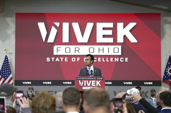 Ohio Republican Party Clears the Way for Vivek to Be Swept Into Governor's Mansion