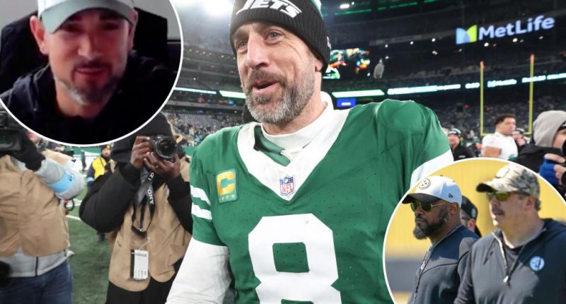 Packers coach Matt LaFleur makes Aaron Rodgers prediction as Steelers waiting game drags on
