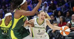 Paige Bueckers’ big night not enough for first WNBA victory as Wings fall to Storm