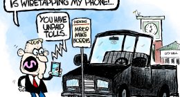 Palm Coast Mayor Mike Norris Thinks the FBI or CIA Is Bugging His Phone
