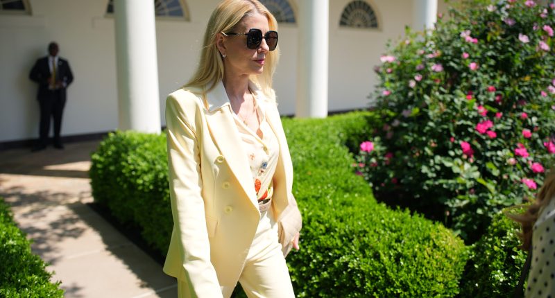 Pam Bondi's Yellow Grandma Pantsuit Disaster Puts Her True Age On Blast
