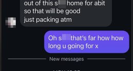 Before she vanished without a trace, missing teen Pheobe Bishop sent a final message to a friend saying she was excited to get out of 'this sh** home'