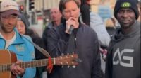 Pop star with huge hit unrecognisable as he performs in the street and fans ask ‘what happened to him?’