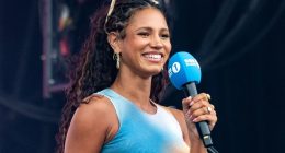 Pregnant Vick Hope asks Radio 1’s Big Weekend crowd for baby name ideas before maternity leave