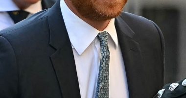 The Duke of Sussex at the Royal Courts of Justice on April 8 during his appeal against a High Court ruling preventing him getting automatic taxpayer-funded police protection in the UK. It was taken away following Megxit