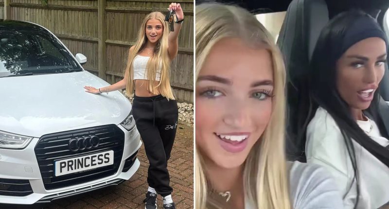 Princess Andre hits back at money-shaming trolls who claim ‘Peter and Katie Price bought her £10k motor as first car’