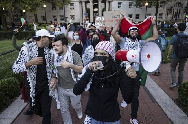 Pro-Hamas Activists Storm Columbia Library, Then Demanded They Be Allowed to Leave