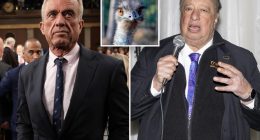 RFK Jr. teams up to ‘save the ostriches’ with NYC’s own animal-loving billionaire John Catsimatidis
