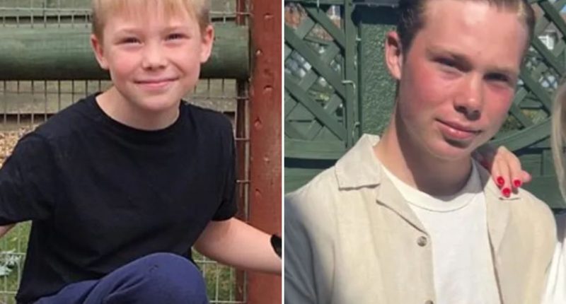 Rarely seen son of 90s pop star looks all grown up as he turns 17 – can you guess his famous mum?