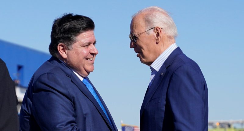 Reactions pour in from Illinois officials after Joe Biden's cancer diagnosis