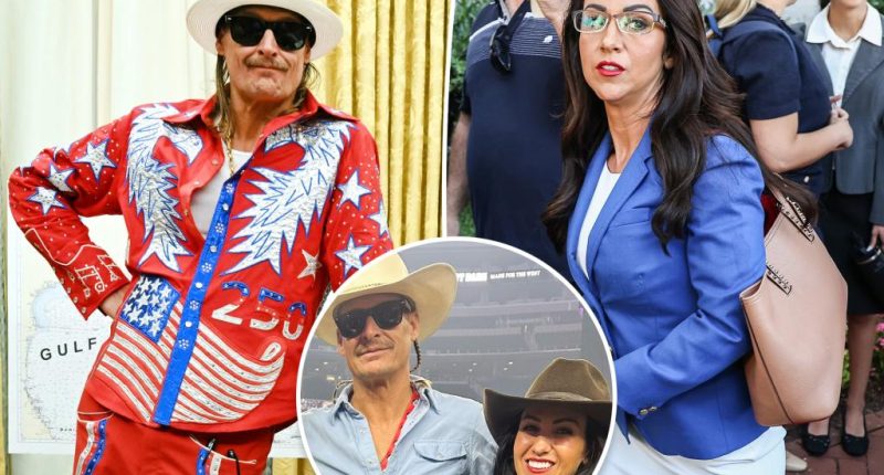 Rep. Lauren Boebert and Kid Rock reignite dating rumors with cozy rodeo pic