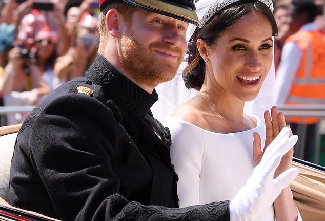 For American girl Meghan Markle, her life changed overnight when she married the British Prince Harry - and in her wedding speech she described it as a 'modern fairytale'