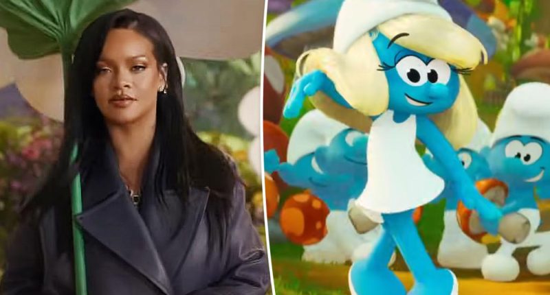 Rihanna releases first song in 3 years for ‘Smurfs’ soundtrack