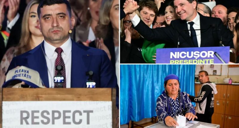 Romanians brace for results as polls close in high-stakes presidential runoff