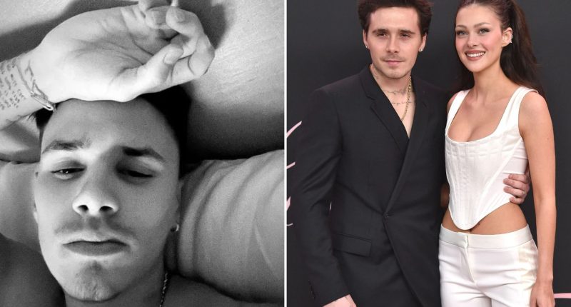 Romeo Beckham shares moody snap after brother Brooklyn’s upset revealed amid bitter feud