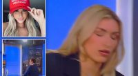 Scary moment ex-Trump admin official Camryn Kinsey faints during live television interview