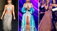 See all of Jennifer Lopez’s AMAs 2025 outfits, from a circuit-board catsuit to a barely-there bejeweled gown