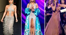 See all of Jennifer Lopez’s AMAs 2025 outfits, from a circuit-board catsuit to a barely-there bejeweled gown