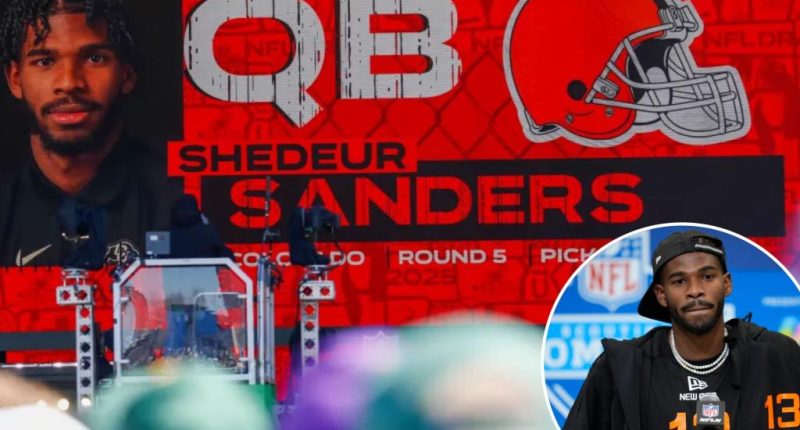 Shedeur Sanders fan suing NFL for $100 million over ‘emotional distress’ of QB’s draft fall