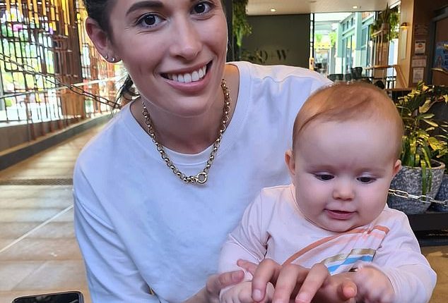 Lauren Ingrid Flanigan, 32, was arrested on Tuesday and charged her with murdering her three-year-old daughter Sophia (both are pictured)