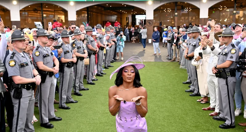 Simone Biles Slammed by Fans for Taking Part in Kentucky Derby Tradition