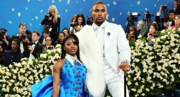 Simone Biles' Husband's Behavior Is A Dead Giveaway At 2025 Met Gala, Expert Tells Us
