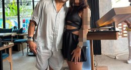 Lamar Ahcee (pictured left) has claimed he was 'set up' by a stranger from England who allegedly sent him cocaine in chocolate boxes
