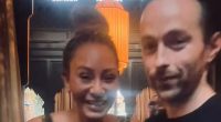 Spice Girl Mel B, 49, kisses fiancé Rory McPhee, 37, on night out after admitting she ‘can’t wait’ to marry hairdresser